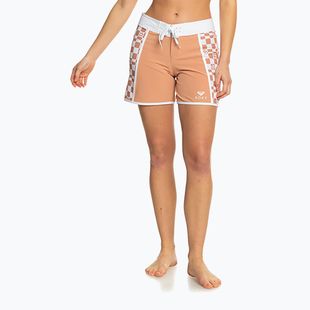 Pantaloni scurți de baie pentru femei ROXY Printed 5" 2021 cork flower box