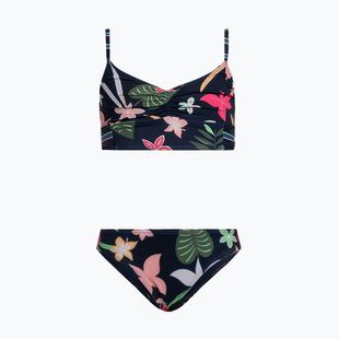 Costum de baie din două piese pentru copii ROXY Vacay For Life Crop Top Set 2021 mood indigo alma swim