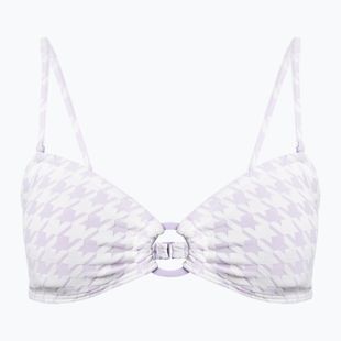 Costum de baie top ROXY Check It Bandeau 2021 purple rose