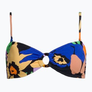 Costum de baie top ROXY Color Jam Bandeau 2021 anthracite flower jammin