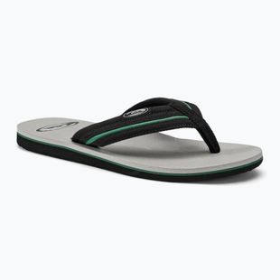 Quiksilver bărbați Molokai Layback Saturn flip flop alb și negru AQYL101319