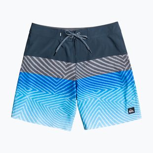 Pantaloni scurți de baie Surfsilk Panel 18" pentru bărbați Quiksilver albastru EQYBS04780-BSL6