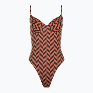Costum de baie dintr-o singură piesă pentru femei Billabong Cross Step brick