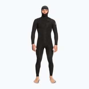 Spumă de înot pentru bărbați Quiksilver Everyday Sessions 5/4/3 Chest Zip Hooded black