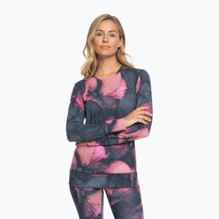Bluză termică damă ROXY Daybreak Top true black pansy pansy