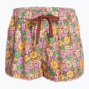 Pantaloni scurți pentru femei ROXY Coastline Ride root beer all about sol mini