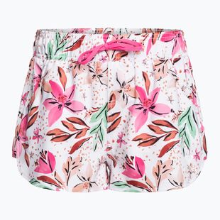 Șort de baie pentru femei  ROXY Wave Printed 2 white happy tropical swim