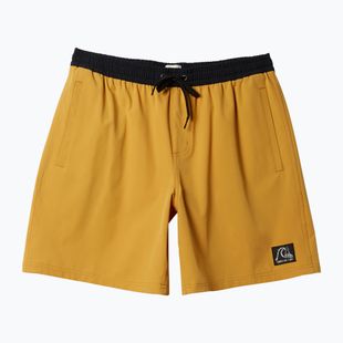 Șort de baie pentru bărbați  Quiksilver Original Straight 17 mustard