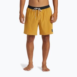 Șort de baie pentru bărbați Quiksilver Original Straight 17 mustard