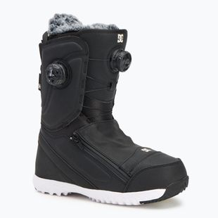 Ghete de snowboard pentru femei DC Mora black/white