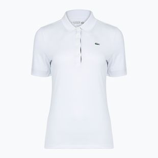 Tricou polo Lacoste pentru femei PF5179 522 alb PF5179.522.T34
