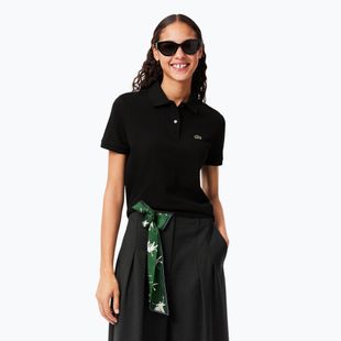 Tricou polo pentru femei Lacoste Polo PF7839 black
