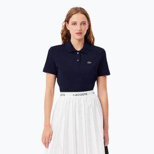 Tricou polo pentru femei Lacoste Polo PF7839 navy blue