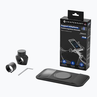 Suport de bicicletă cu husă pentru telefon Shapeheart Pro