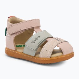 Sandale pentru copii Kickers Kick Bazar light pink/multicolor