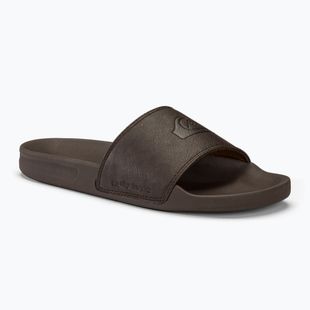 Quiksilver bărbați Quiksilver Rivi Nubuck Slide maro 1 flip-flops