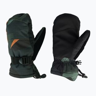 Mănuși de snowboard pentru copii Quiksilver Mission Mitt puzzle camo sea spray