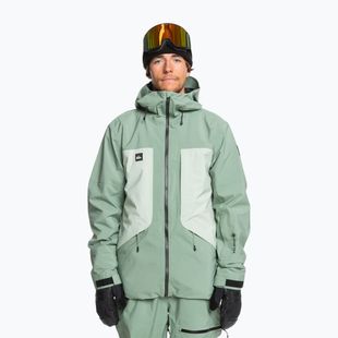 Geacă de snowboard pentru bărbați Quiksilver Forever Stretch Gore-Tex sea spray