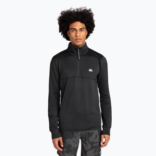 Bluză de snowboard pentru bărbați Quiksilver Steep Point Half Zip Fleece true black