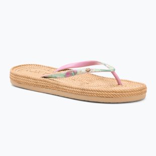 Șlapi pentru femei ROXY South Beach III green/pink