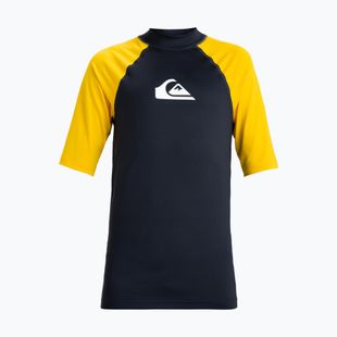 Tricou de înot pentru copii Quiksilver Everyday UPF50 dark navy/solar power