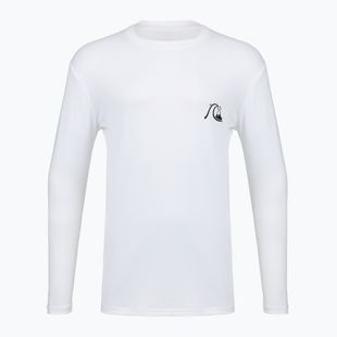Longsleeve de înot pentru bărbați Quiksilver DNA Bubble Logo white