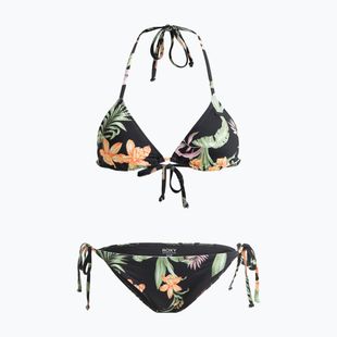 Costum de baie din două piese pentru femei ROXY Printed Beach Classics Tiki Tri anthracite island escape