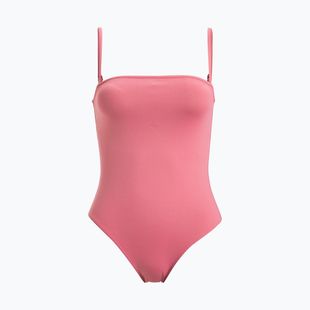 Costum de baie dintr-un element pentru femei ROXY Solid Beach Classics Bandeau heather rose