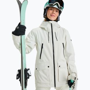 Geacă de snowboard pentru femei ROXY Stated whisper white