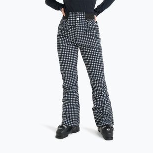 Pantaloni de snowboard pentru femei ROXY Rising High whisper white/small dots