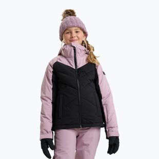 Geacă de snowboard pentru copii ROXY Snowsylva true black