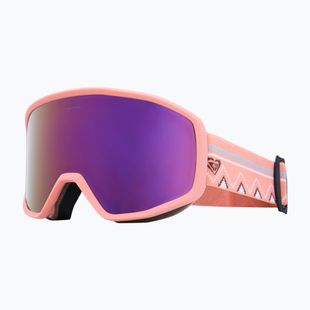 Ochelari de snowboard pentru femei ROXY Izzy coral chic/clux ml l purple