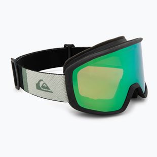Ochelari de snowboard pentru bărbați Quiksilver Harper black/clux ml green