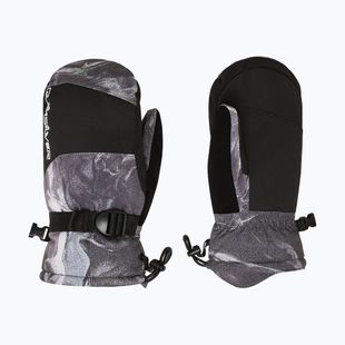 Mănuși de snowboard pentru copii Quiksilver Mission Mitt thermostamp grayscale