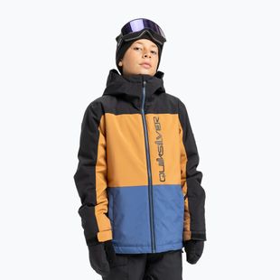 Geacă de snowboard pentru copii Quiksilver Side Hit Block true navy
