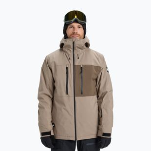 Geacă de snowboard pentru bărbați Quiksilver Sycamore Solid 20K fallen rock