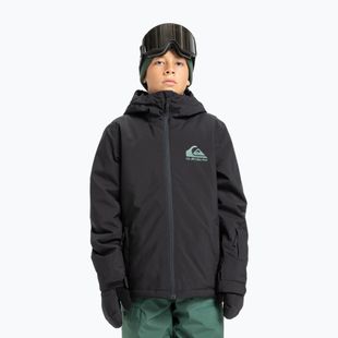 Geacă de snowboard pentru copii Quiksilver Mission true black