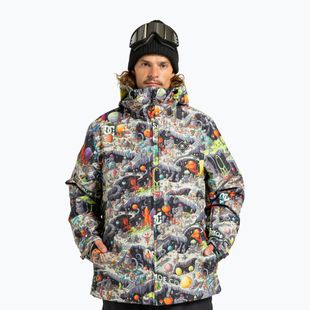 Geacă de snowboard pentru bărbați DC Basis Print outer world black