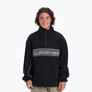 Bluză de snowboard pentru bărbați Quiksilver Omni Sherpa Half Zip black