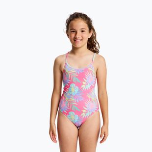 Costum de baie întreg pentru copii ROXY Aquarella sangria sunset aquarella rg