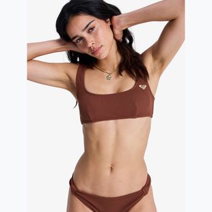 Top de costum de baie ROXY Sunshine Bralette cappuccino
