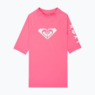 Tricou de înot pentru copii ROXY Whole Hearted sangria sunset