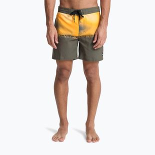 Pantaloni scurți de baie pentru bărbați Quiksilver Everyday Half Jam 16" grape leaf wordblock