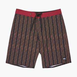 Pantaloni scurți de baie pentru bărbați Quiksilver Surfsilk Straight 20" black horizons
