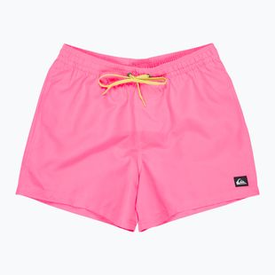 Pantaloni scurți de baie pentru bărbați Quiksilver Everyday Solid Volley 15" pink lemonade