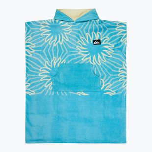 Poncho pentru bărbați Quiksilver Hoody Towel Boy aqua ocean mayhem