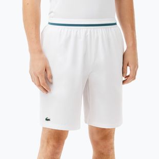 Pantaloni scurți de tenis pentru bărbați Lacoste GH7413 alb