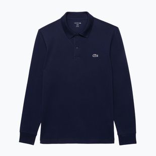 Longsleeve polo pentru bărbați Lacoste DH5523 navy blue