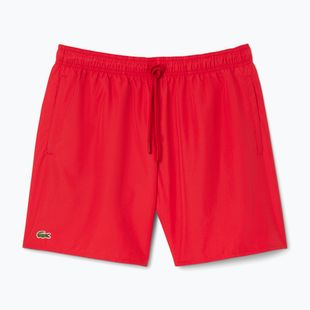 Pantaloni scurți de baie pentru bărbați  Lacoste MH9088 red/green