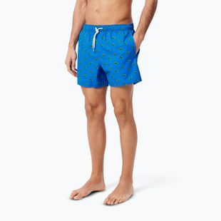 Pantaloni scurți de baie pentru bărbați  Lacoste MH7188 gipsy blue/multico